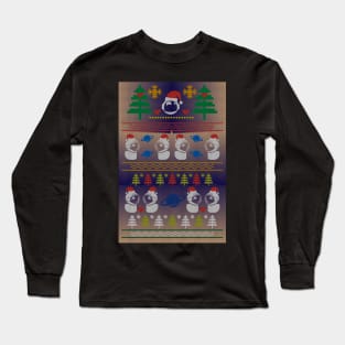 Christmas Sweater Board Game Astronaut - Board Games Design - Gaming Art Long Sleeve T-Shirt